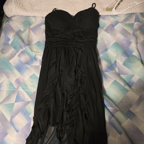My Michelle Black High Low Dress - Picture 1 of 4